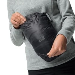 Jack Wolfskin Winter-Daunenmantel Atmosphere (sehr Warm, Winddicht, PFC-frei) Schwarz Damen -Günstiges Draussen Herz Geschäft Jack Wolfskin 1204691 6000 atmosphere coat w black203 1024x1024 1