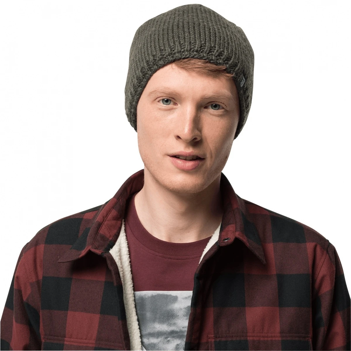 Jack Wolfskin Strickmütze (Beanie) Stormlock Knit Cap (windicht) Braun Herren 1 Jack Wolfskin Strickmütze (Beanie) Stormlock Knit Cap (windicht) Braun Herren