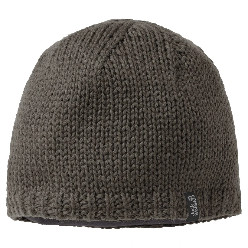Jack Wolfskin Strickmütze (Beanie) Stormlock Knit Cap (windicht) Braun Herren 2 Jack Wolfskin Strickmütze (Beanie) Stormlock Knit Cap (windicht) Braun Herren – Bild 2