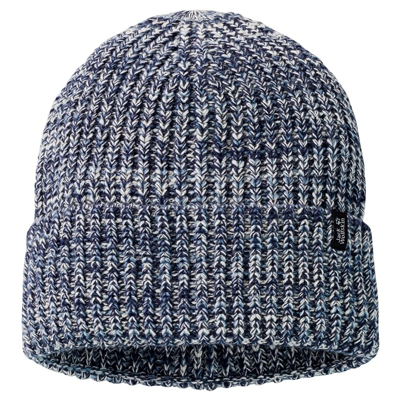 Jack Wolfskin Strickmütze (Beanie) Snow Flurry Cap Dunkelblau 2 Jack Wolfskin Strickmütze (Beanie) Snow Flurry Cap Dunkelblau – Bild 2