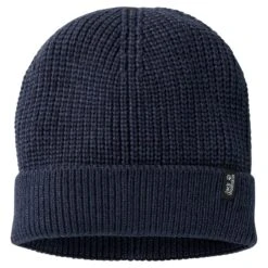 Jack Wolfskin Strickmütze (Beanie) Every Day Outdoors Cap Nachtblau