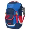 Jack Wolfskin Alltags-Wanderrucksack Kids Explorer (herausnehmbare Sitzmatte) Indigoblau 16 Liter