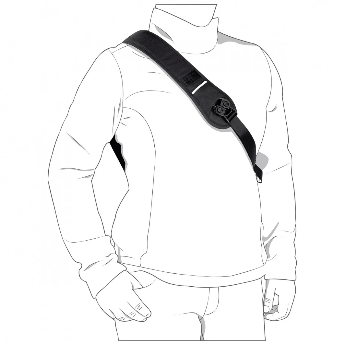 Jack Wolfskin Sparksling Schwarz 8 Liter 6 Jack Wolfskin Sparksling Schwarz 8 Liter – Bild 6