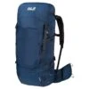 Jack Wolfskin Trekkingrucksack Highland Trail (Mehrtagestouren) 55+5 Liter Dunkelblau