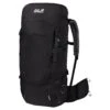 Jack Wolfskin Trekkingrucksack Highland Trail (Mehrtagestouren) 55+5 Liter Schwarz