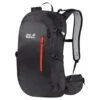 Jack Wolfskin Wanderrucksack Athmos Shape (für Sportliche Tagestouren) Schwarz 20 Liter
