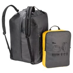 Jack Wolfskin Sport- Und Reiserucksack Traveltopia Duffle (für Reisen Und Alltag, Robust) Phantomgrau 65 Liter -Günstiges Draussen Herz Geschäft Jack Wolfskin 2010791 6350traveltopia duffle 602010 1200x1200 1