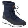 Jack Wolfskin Winterstiefel Nevada Mid Texapore - Fleecefutter, Leicht, Mittelhoch - Dunkelblau Damen