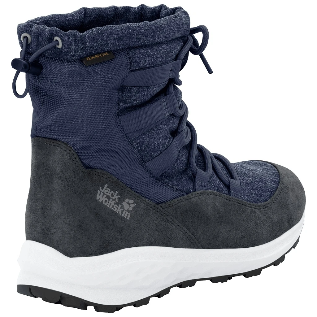 Jack Wolfskin Winterstiefel Nevada Mid Texapore - Fleecefutter, Leicht, Mittelhoch - Dunkelblau Damen 2 Jack Wolfskin Winterstiefel Nevada Mid Texapore - Fleecefutter, Leicht, Mittelhoch - Dunkelblau Damen – Bild 2