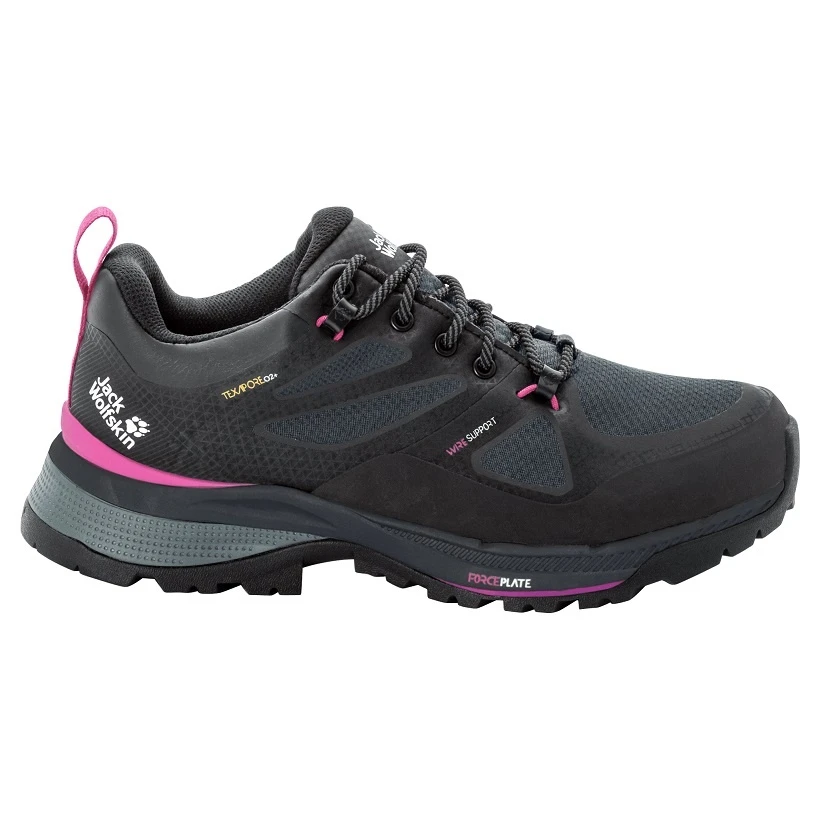 Jack Wolfskin Wanderschuhe Force Striker Low Texapore Wasserdicht Phantomgrau Damen 6 Jack Wolfskin Wanderschuhe Force Striker Low Texapore Wasserdicht Phantomgrau Damen – Bild 6