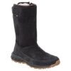 Jack Wolfskin Winterstiefel Queenstown Texapore (Lederstiefel, Seitlicher Reißverschlus) Phantomgrau Damen