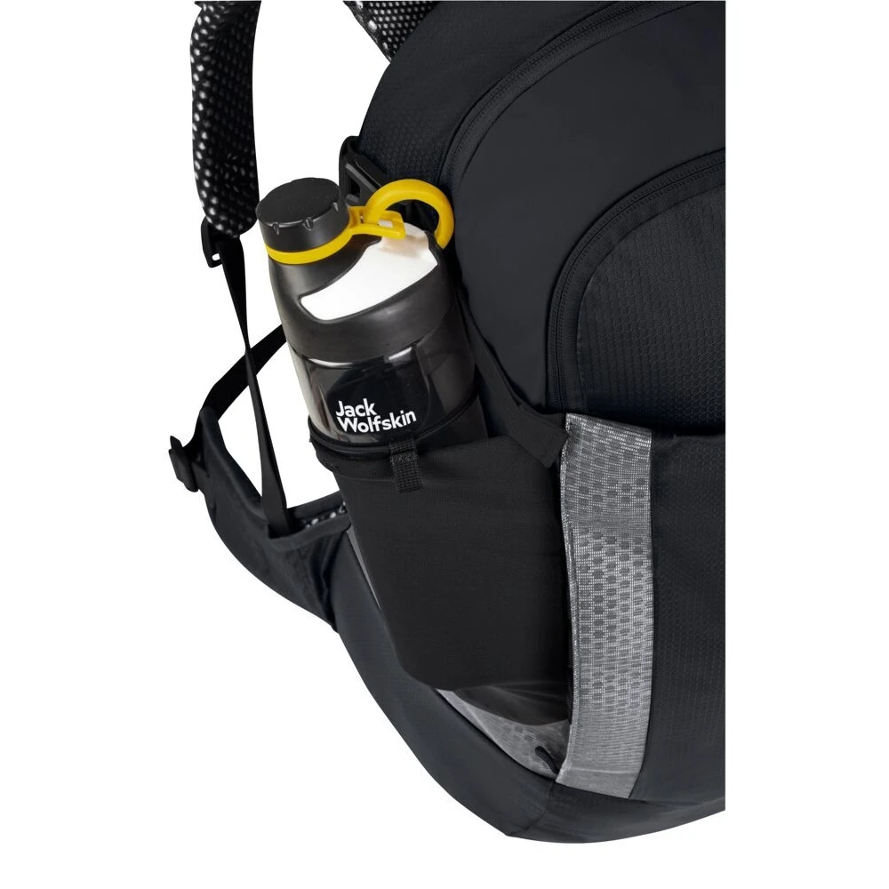 Jack Wolfskin Fahrrad-/ Multisportrucksack Phantasy (Helmfixierung, Tragesystem) Schwarz 20 Liter 6 Jack Wolfskin Fahrrad-/ Multisportrucksack Phantasy (Helmfixierung, Tragesystem) Schwarz 20 Liter – Bild 6