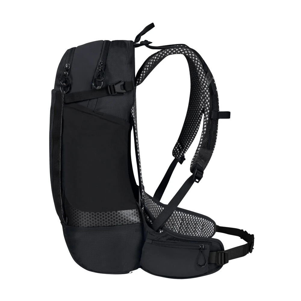 Jack Wolfskin Fahrrad-/ Multisportrucksack Phantasy (Helmfixierung, Tragesystem) Schwarz 20 Liter 7 Jack Wolfskin Fahrrad-/ Multisportrucksack Phantasy (Helmfixierung, Tragesystem) Schwarz 20 Liter – Bild 7