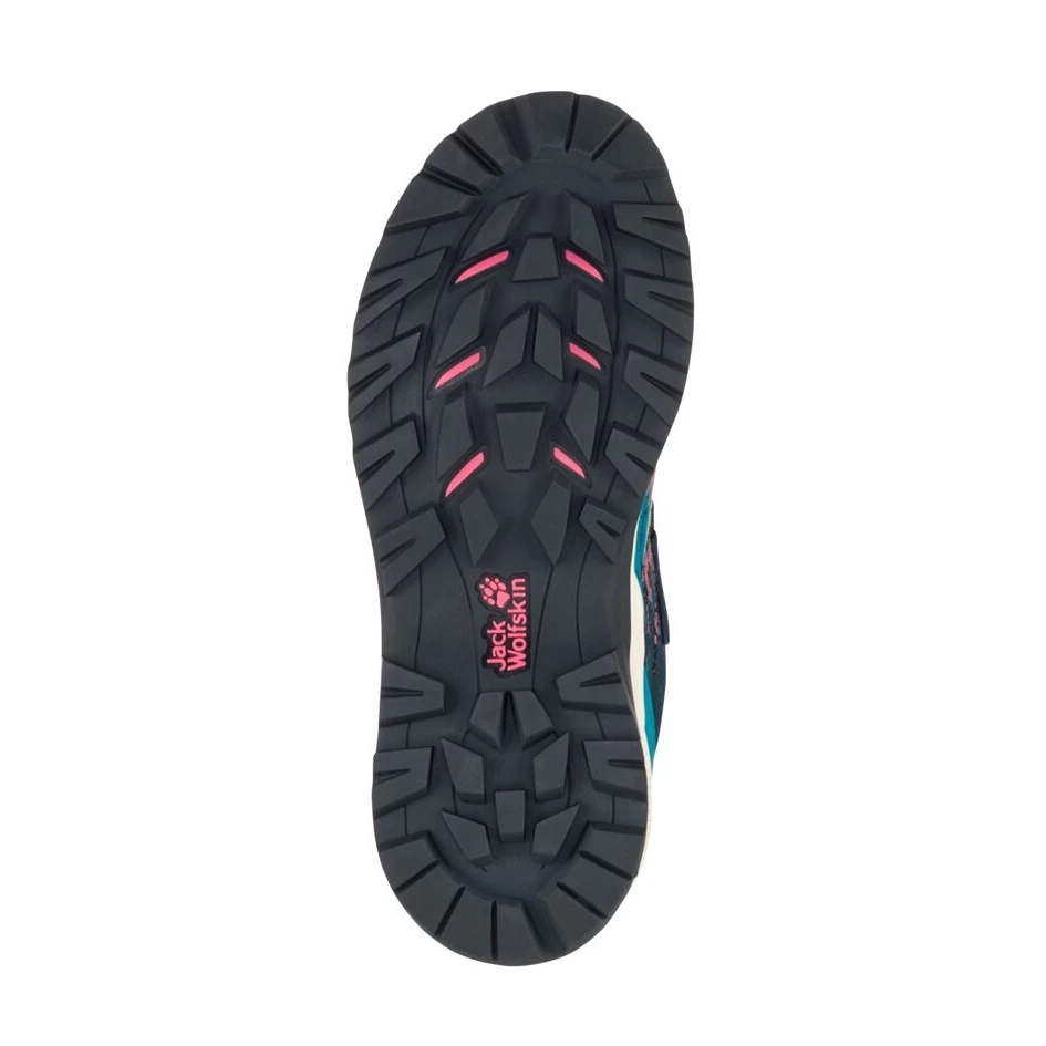 Jack Wolfskin Wanderschuhe Villi Hiker Texapore Low (wasserdicht, Atmungsaktiv) Darkblau/pink Kinder 6 Jack Wolfskin Wanderschuhe Villi Hiker Texapore Low (wasserdicht, Atmungsaktiv) Darkblau/pink Kinder – Bild 6