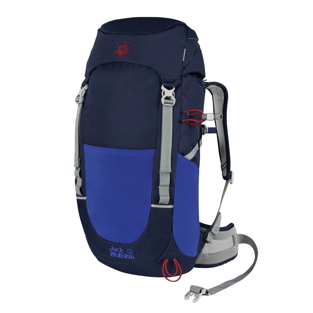 Jack Wolfskin Kinder-Wanderrucksack Pioneer (PFC-frei, Standfest, Für Kinder Ab 9 Jahren) Indigoblau 22 Liter 1 Jack Wolfskin Kinder-Wanderrucksack Pioneer (PFC-frei, Standfest, Für Kinder Ab 9 Jahren) Indigoblau 22 Liter