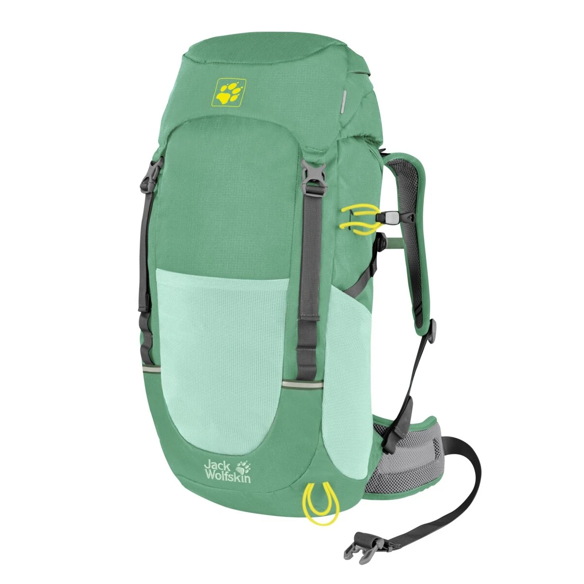 Jack Wolfskin Kinder-Wanderrucksack Pioneer (PFC-frei, Standfest, Für Kinder Ab 9 Jahren) Mintgrün 22 Liter 1 Jack Wolfskin Kinder-Wanderrucksack Pioneer (PFC-frei, Standfest, Für Kinder Ab 9 Jahren) Mintgrün 22 Liter