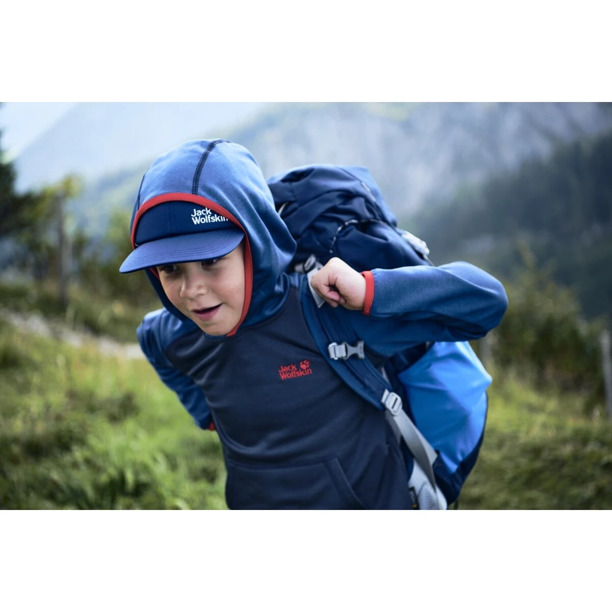 Jack Wolfskin Kinder-Wanderrucksack Pioneer (PFC-frei, Standfest, Für Kinder Ab 9 Jahren) Indigoblau 22 Liter 3 Jack Wolfskin Kinder-Wanderrucksack Pioneer (PFC-frei, Standfest, Für Kinder Ab 9 Jahren) Indigoblau 22 Liter – Bild 3