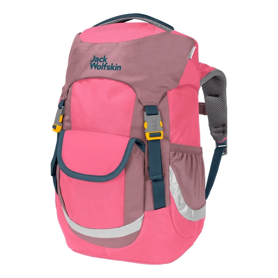 Jack Wolfskin Alltags-Wanderrucksack Kids Explorer (herausnehmbare Sitzmatte) Pink 16 Liter 1 Jack Wolfskin Alltags-Wanderrucksack Kids Explorer (herausnehmbare Sitzmatte) Pink 16 Liter