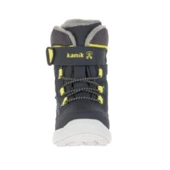 Kamik Winterschuhe Stance2 Wasserdicht, Atmungsaktiv Navyblau/gelb Kleinkinder -Günstiges Draussen Herz Geschäft Kamik NF9297 NAY Stance Stiefel 2 966x966 1