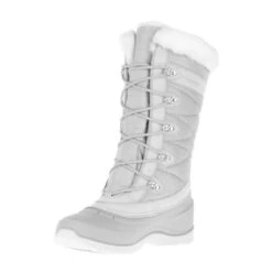 Kamik Winterstiefel Snovalley 4 (Wildleder, Wasserdicht) Hellgrau Damen -Günstiges Draussen Herz Geschäft Kamik NK2283N SNOVALLEY4 LGY Schuh 2 861x861 1