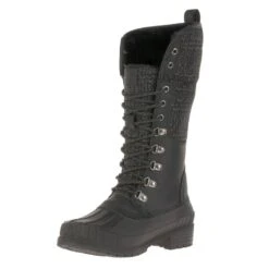 Kamik Winterstiefel Sienna Flannell 2 Schwarz Damen -Günstiges Draussen Herz Geschäft Kamik NK2294W BK2 Sienna Schuh 3 772x772 1