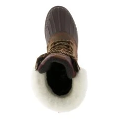 Kamik Winterstiefel Sienna Cuff 2021 Dunkelbraun Damen -Günstiges Draussen Herz Geschäft Kamik NK2307C DBR Sienna Cuff Schuh 4 811x811 1