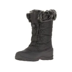 Kamik Winterstiefel Momentum 3 (gefüttert, Wasserdicht, Nahtversiegelt) Schwarz Damen -Günstiges Draussen Herz Geschäft Kamik NK2471 BLK Momentum 3 Schuh 3 925x925 1