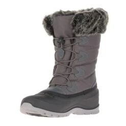 Kamik Winterstiefel Momentum 3 (gefüttert, Wasserdichte, Nahtversiegelt) Charcoalgrau Damen -Günstiges Draussen Herz Geschäft Kamik NK2471 CHA Momentum 3 Schuh 3 781x781 1