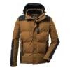 Killtec Winter-Steppjacke Kow 152 (abnehmbare Kapuze, Wasser-windabweisend) Currygelb Herren