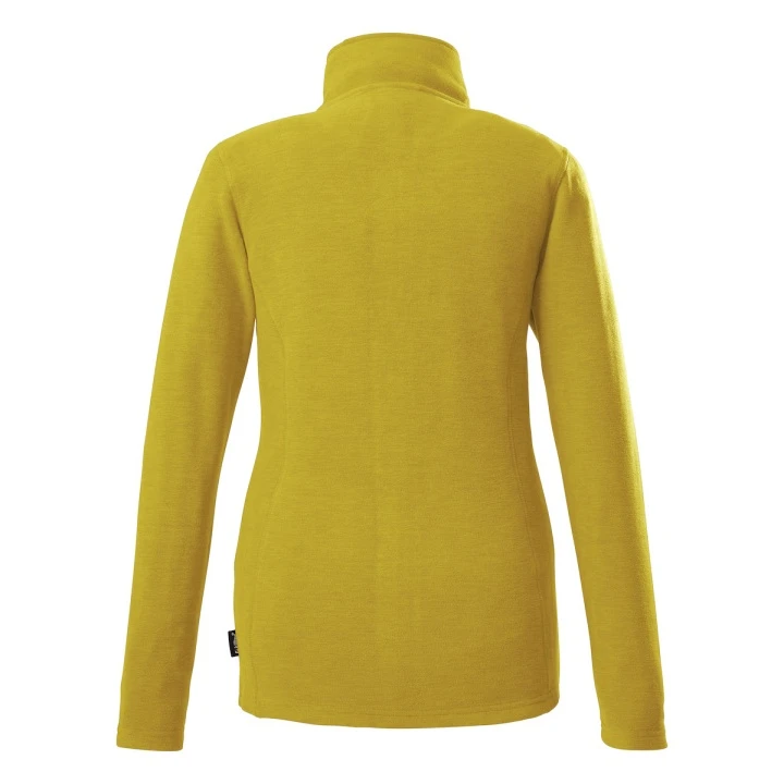 Killtec Fleecejacke FLC (Stehkragen, Warm, Weich) Gelb Damen 2 Killtec Fleecejacke FLC (Stehkragen, Warm, Weich) Gelb Damen – Bild 2