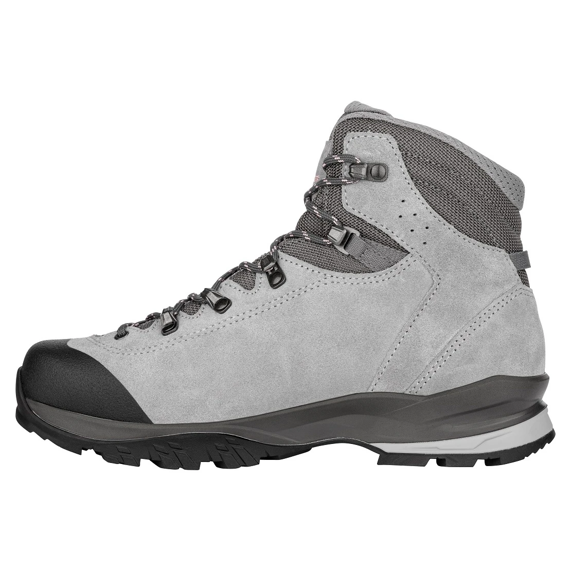 Lowa Wanderschuhe Tucana GTX (Trekking, Spaltleder-Textil) Grau/koralle Damen 4 Lowa Wanderschuhe Tucana GTX (Trekking, Spaltleder-Textil) Grau/koralle Damen – Bild 4