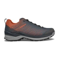 Lowa Wanderschuhe Zirrox Low GTX (Multifunktion, Wasserdicht) Navyblau/orange Herren