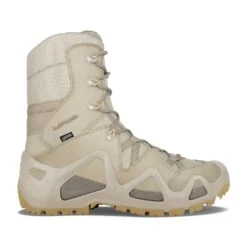 Lowa Military-Stiefel Arbeitsschuhe Zephyr Hi TF GTX (Wüsteneinsatz, Veloursleder, Wasserdicht) Wüstenbraun Herren