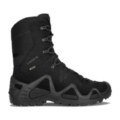 Lowa Military-Stiefel Arbeitsschuhe Zephyr GTX Hi TF (Wüste, Veloursleder, Wasserdicht) Schwarz Herren