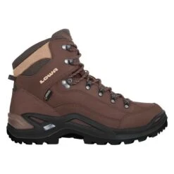 Lowa Wanderschuhe Renegade Mid GTX (All-Terrain, Nubukleder, Wasserdicht) Espressobraun Herren