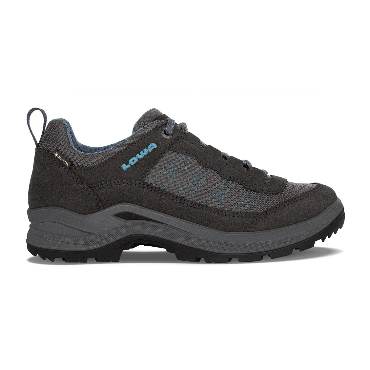 Lowa Wanderschuhe Taurus Pro Low GTX (Veloursleder, Wasserdicht) Anthrazitgrau Damen 1 Lowa Wanderschuhe Taurus Pro Low GTX (Veloursleder, Wasserdicht) Anthrazitgrau Damen