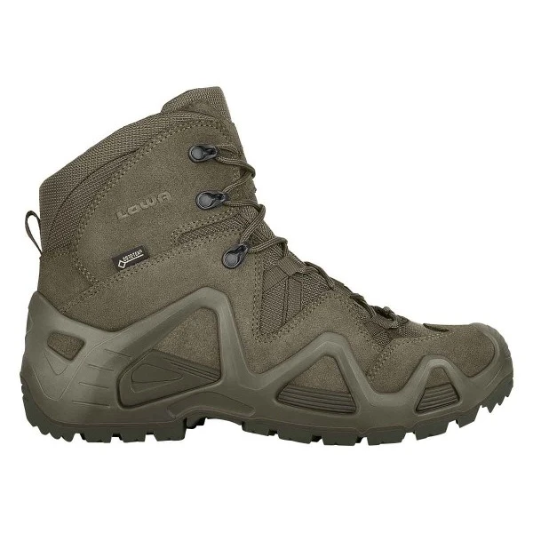 Lowa Military-Stiefel Arbeitsschuhe Zephyr GTX MID TF (Veloursleder, Wasserdicht) Rangergrün Damen 1 Lowa Military-Stiefel Arbeitsschuhe Zephyr GTX MID TF (Veloursleder, Wasserdicht) Rangergrün Damen