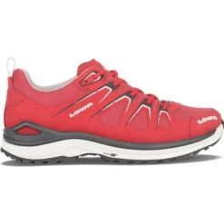Lowa Wanderschuhe Innox Evo Low GTX (Outdoor-Fitness, Mikrofaser, Wassderdicht) Himbeererot Damen