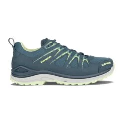 Lowa Wanderschuhe Innox Evo Low GTX (Outdoor-Fitness, Mikrofaser, Wassderdicht) Petrol/mint Damen