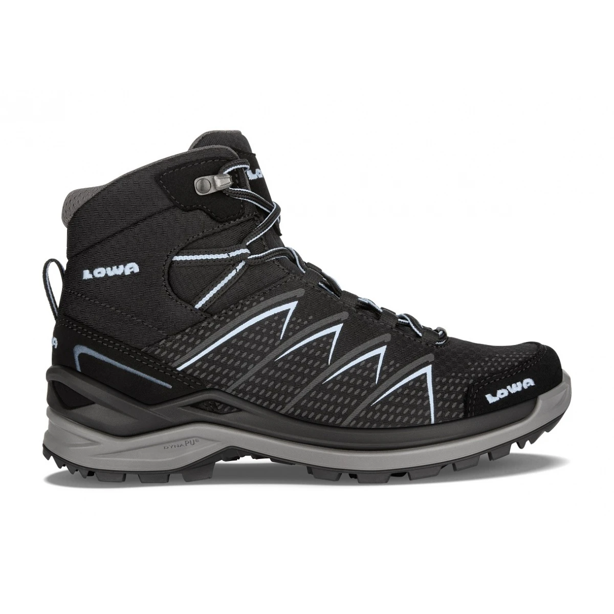 Lowa Wandersschuhe Ferrox Pro Mid GTX (Multifunktion, Synthetik, Wasserdicht) Schwarz/eisblau Damen 1 Lowa Wandersschuhe Ferrox Pro Mid GTX (Multifunktion, Synthetik, Wasserdicht) Schwarz/eisblau Damen