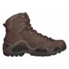 Lowa Military-Stiefel Arbeitsschuhe Z-6N GTX (Nubukleder, Wasserdicht) Dunkelbraun Damen