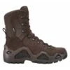 Lowa Military-Stiefel Arbeitsschuhe Z-8S GTX C (Veloursleder, Wasserdicht) Dunkelbraun Damen