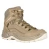 Lowa Wanderschuhe Renegade Mid GTX (All-Terrain, Nubukleder, Wasserdicht) Sandbraun/aprikose Damen