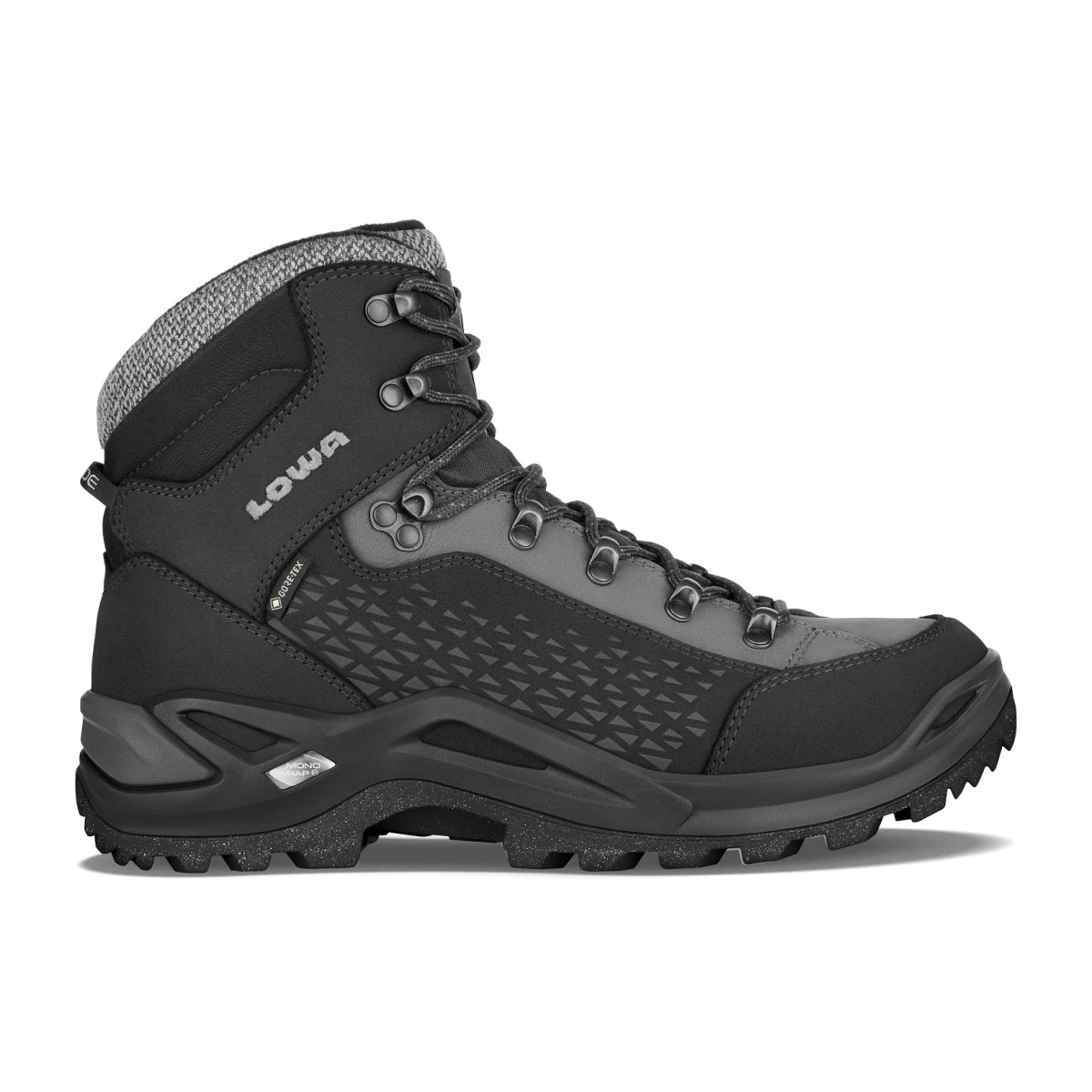 Lowa Wanderschuhe Renegade Warm Mid GTX (Winter-All-Terrain, Wasserdicht) Schwarz/grau Herren 1 Lowa Wanderschuhe Renegade Warm Mid GTX (Winter-All-Terrain, Wasserdicht) Schwarz/grau Herren