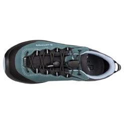 Lowa Wanderschuhe Delago Low GTX SL (Multifunktion, Wasserdicht) Petrol/eisblau Kinder -Günstiges Draussen Herz Geschäft Lowa 640066 7442 DELAGO GTX LO JUNIOR SL 2023 Schuh202 1200x1200 1