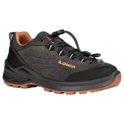 Lowa Wanderschuhe Delago Low GTX SL (Multifunktion, Wasserdicht) Anthrazitgrau/orange Kinder -Günstiges Draussen Herz Geschäft Lowa 640066 9720 DELAGO GTX LO JUNIOR SL 2023 Schuh203 1193x1193 1