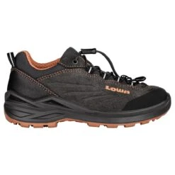 Lowa Wanderschuhe Delago Low GTX SL (Multifunktion, Wasserdicht) Anthrazitgrau/orange Kinder -Günstiges Draussen Herz Geschäft Lowa 640066 9720 DELAGO GTX LO JUNIOR SL 2023 Schuh204 1195x1195 1