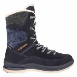 Lowa Winterstiefel Bianca GTX (Veloursleder, Wasserdicht) Navyblau Mädchen