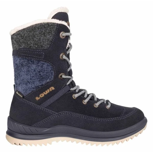 Lowa Winterstiefel Bianca GTX (Veloursleder, Wasserdicht) Navyblau Mädchen 1 Lowa Winterstiefel Bianca GTX (Veloursleder, Wasserdicht) Navyblau Mädchen
