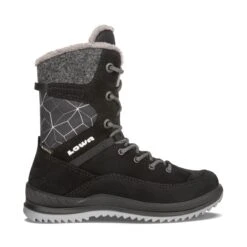 Lowa Winterstiefel Bianca GTX (Veloursleder, Wasserdicht) Schwarz Kids